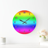 Rainbow Shades wandklok Grote Klok (Huis)
