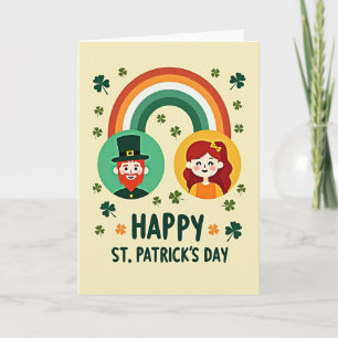 Rainbow Shamrock Textuur Kaart