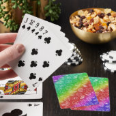 Rainbow Shellfish Pattern-speelkaarten Pokerkaarten (Insitu)