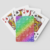 Rainbow Shellfish Pattern-speelkaarten Pokerkaarten (Achterkant)
