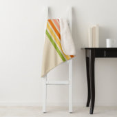 Rainbow Sherbet  gestreept Sherpa Deken (In situ)