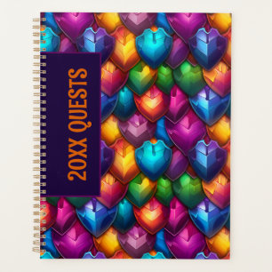 Rainbow Shields MMORPG thema Planner