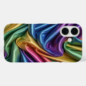 Rainbow Silk - iPhone 16 Hoesjes (Achterkant (horizontaal))