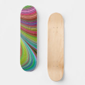 rainbow skateboard (Recto)