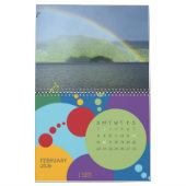 Rainbow Skies Nature Destiny Calendrier personnali (Feb 2026)