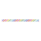 Rainbow Skinny Stripe Patroon Lint (Voorkant)