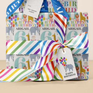 Rainbow Skinny Stripe Patroon Lint