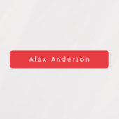 Rainbow Skinny Waterbestendige kleefetiketten van  Labels (Design 1)