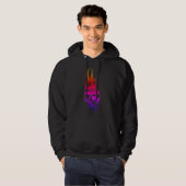 Rainbow Skull Castle Hoodie (Voorkant volledig)