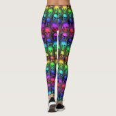 RAINBOW SKULL LEGGINGS (Achterkant)