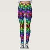 RAINBOW SKULL LEGGINGS (Voorkant)