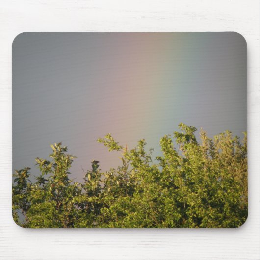 Rainbow Sky Mousepad Muismat (Voorkant)