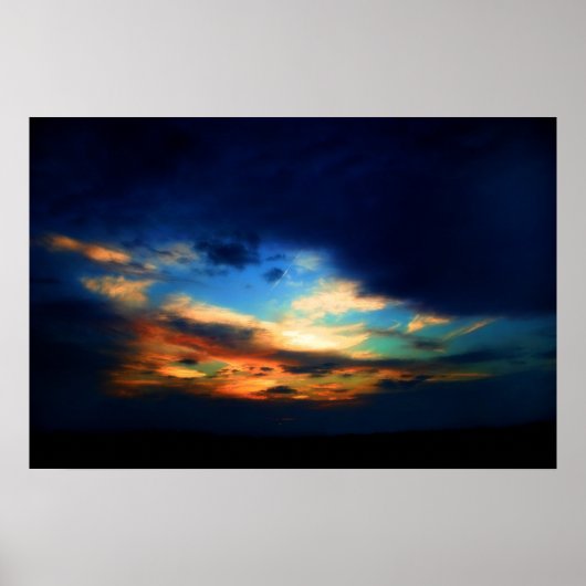 Rainbow Sky Poster (Voorkant)
