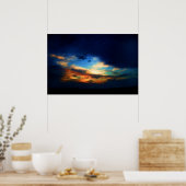 Rainbow Sky Poster (Keuken)