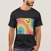 Rainbow smile energy t-shirt (Voorkant)