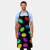 Rainbow Smile Faces Schort (Gedragen)