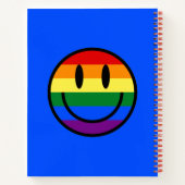 Rainbow Smiley Face Notitieboek (Achterkant)