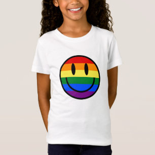 Rainbow Smiley Face T-shirt