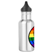 Rainbow Smiley Face Waterfles (Links)
