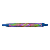 Rainbow Smoke Abstract Zwarte Inkt Pen (Voorkant)