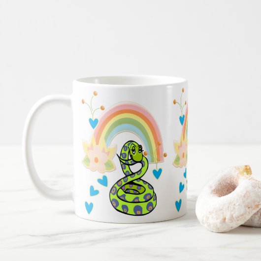 Rainbow Snake Mok (Met donut)