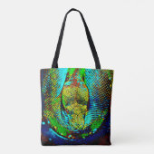 Rainbow Snake Tote Bag (Achterkant)
