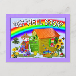 RAINBOW "Snel!" Briefkaart