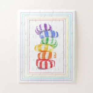 RAINBOW SNOEP 11x14 Grote Stukken Puzzel