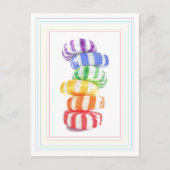 RAINBOW SNOEP BRIEFKAART (Voorkant)
