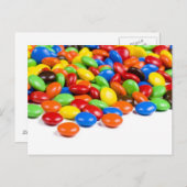 Rainbow snoep briefkaart (Voorkant / Achterkant)