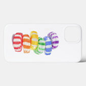 RAINBOW SNOEP iPhone 13 Hoesje (Achterkant (horizontaal))