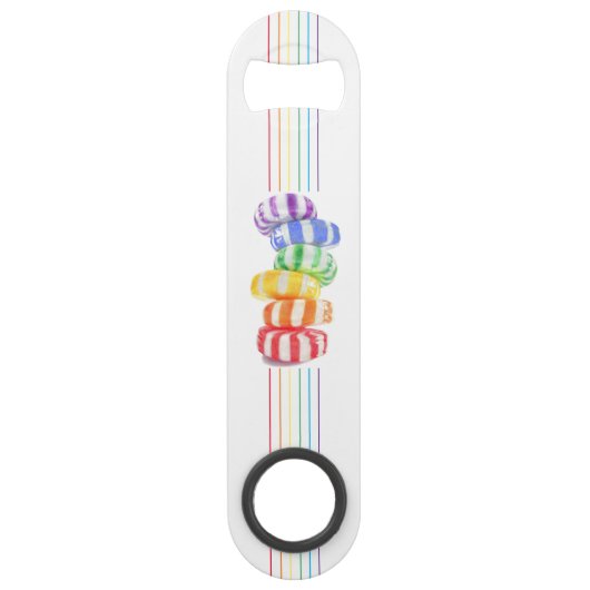 RAINBOW SNOEP Speed Bottle Open Speed Flessenopener (Achterkant)