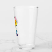 Rainbow Snoopy Glas (Links)