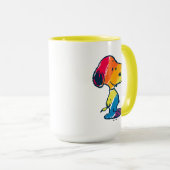 Rainbow Snoopy Mok (Voorkant rechts)