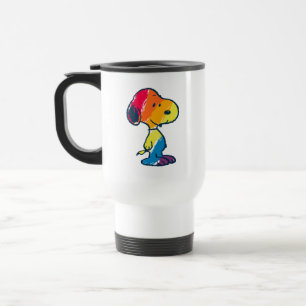 Rainbow Snoopy Reisbeker