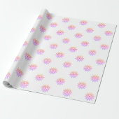 Rainbow Snowflake Cadeaupapier (Uitgerold)