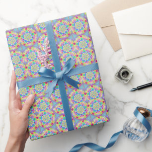 Rainbow Song Mandala Cadeaupapier