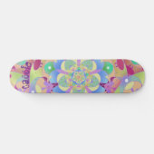 Rainbow Song Mandala Skateboard (Horizontaal)