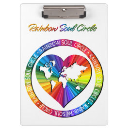 Rainbow Soul Circle Klembord