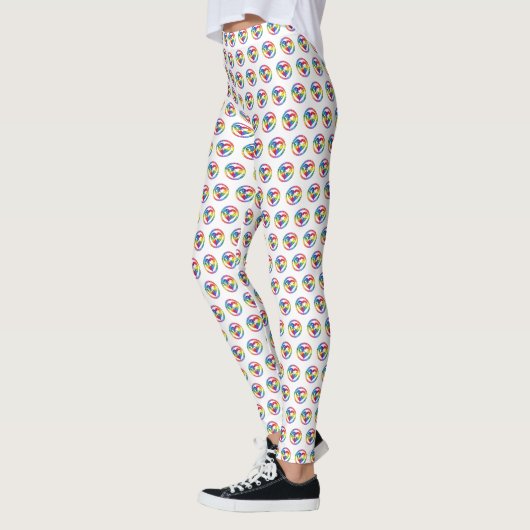 Rainbow Soul Circle Leggings (Links)