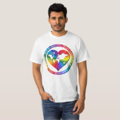 Rainbow Soul Circle T-shirt (Voorkant volledig)