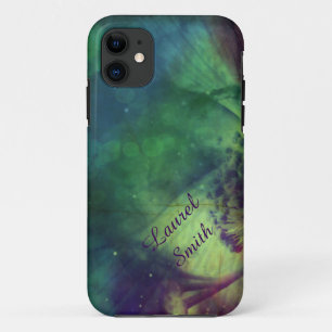 Rainbow Space Flower iPhone 5 hoesje *Personalize*