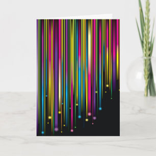 Rainbow Sparkle LGBT Christmas Kaart