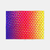 Rainbow Sparkle Pattern Fleece Deken (Voorkant (Horizontaal))