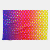 Rainbow Sparkle Pattern Theedoek (Horizontaal)