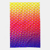 Rainbow Sparkle Pattern Theedoek (Verticaal)
