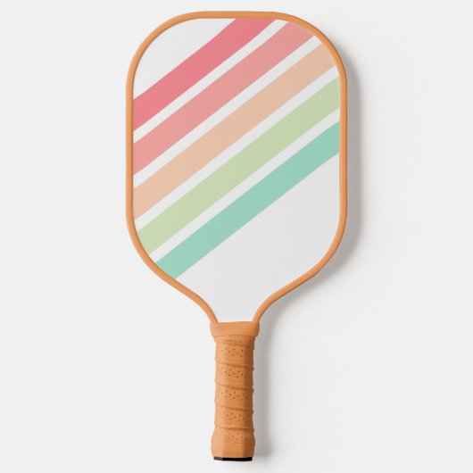 Rainbow Speciaal - Aangepaste Pickleball Paddle (Achterkant)