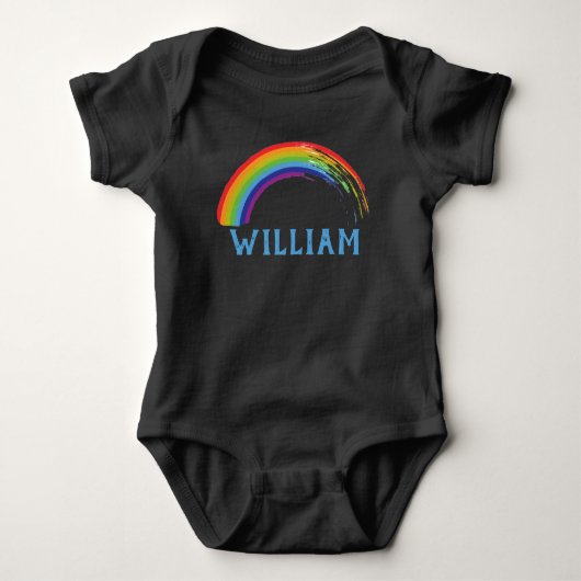 Rainbow Specialized Baby Jersey Bodysuit (Voorkant)