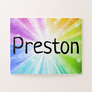 Rainbow Specialized Kinder Children's Name Puzzle Legpuzzel