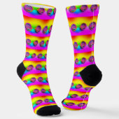 Rainbow Spectacles Mens Crew Sokken (Gebogen)